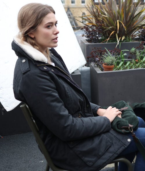 Surprised by Oxford Caro Drake Black Jacket