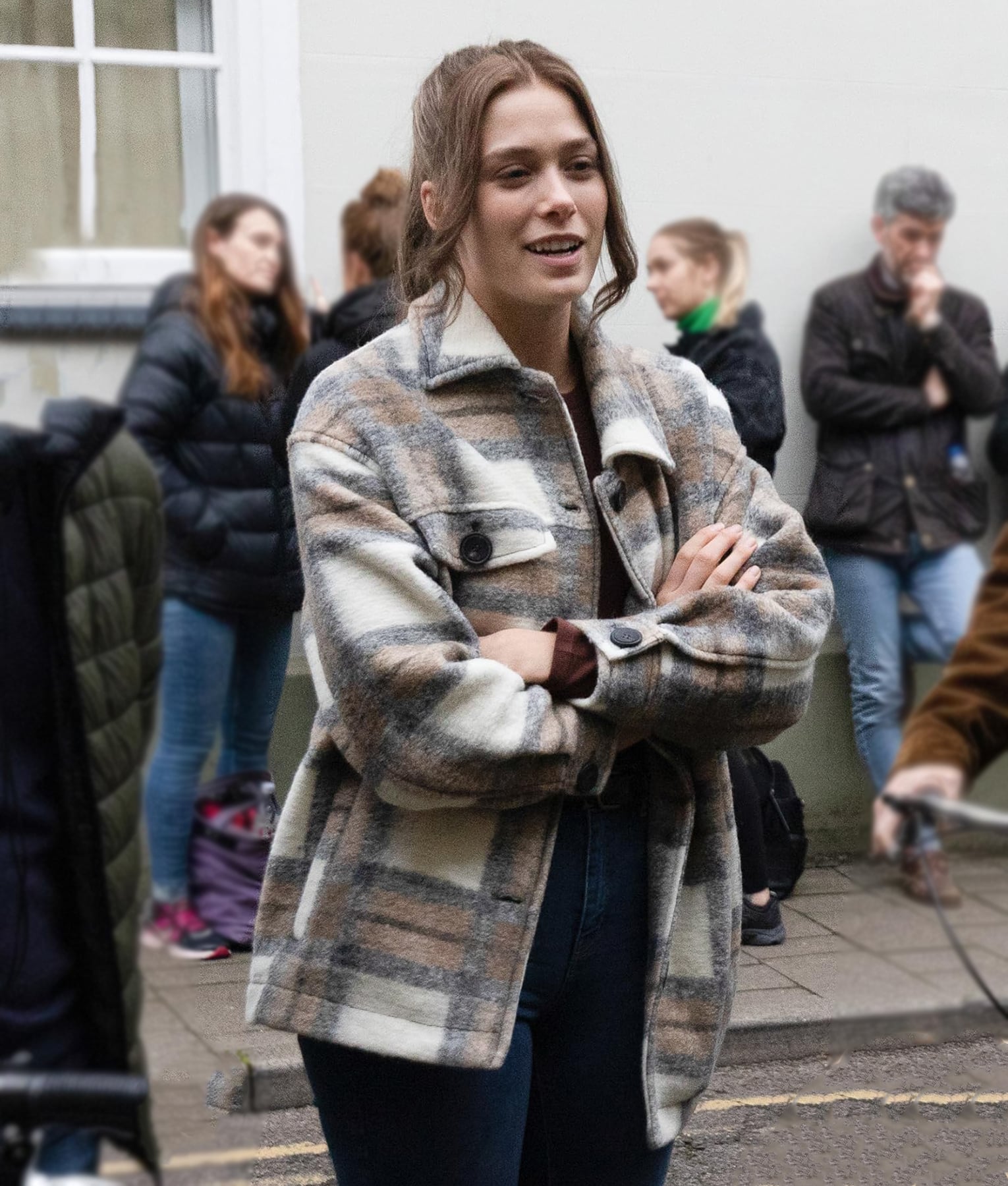 Surprised by Oxford Caro Drake Plaid Jacket