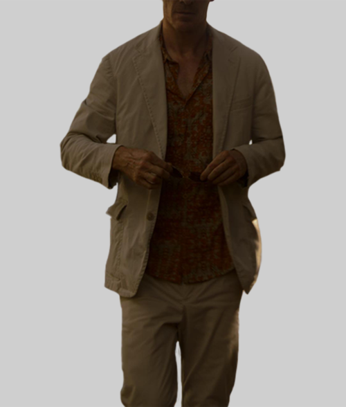 The Killer Michael Fassbender White Jacket