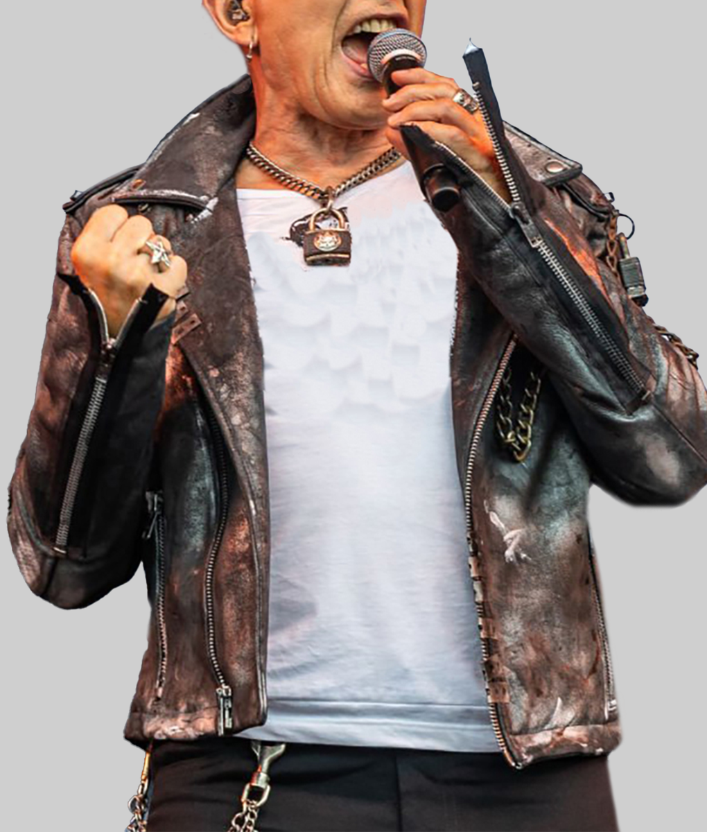 Tons of Rock 2023 Billy Idol Leather Jacket