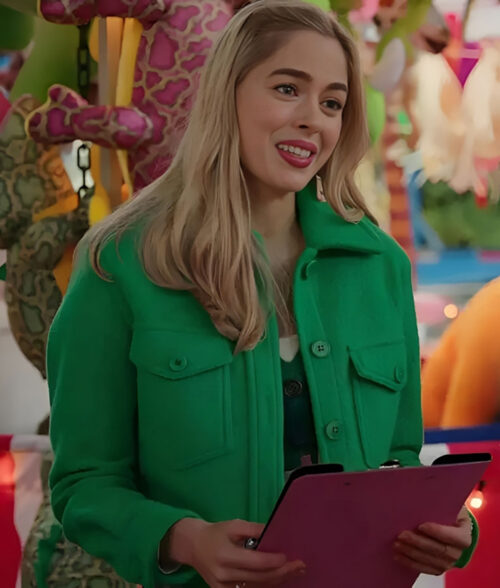 Virgin River S05 Lizzie Green Crop Jacket