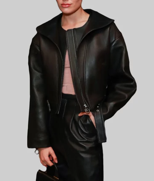 Wallis Day Black Leather Jacket