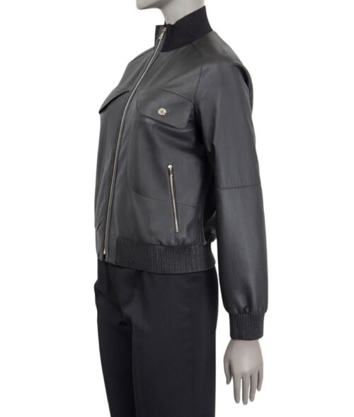 Women's Black Classic Leather Jacket