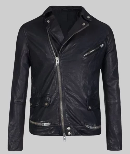 Zayn Malik Black Leather Jacket