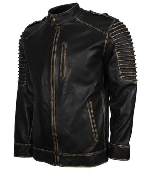 Halloween Joker Biker Leather Jacket