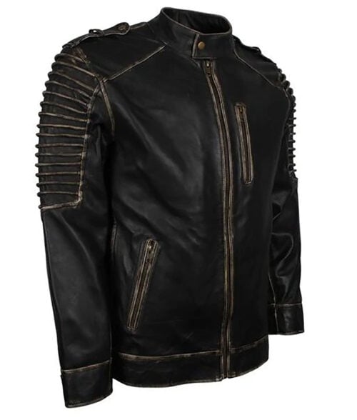 Halloween Joker Biker Leather Jacket