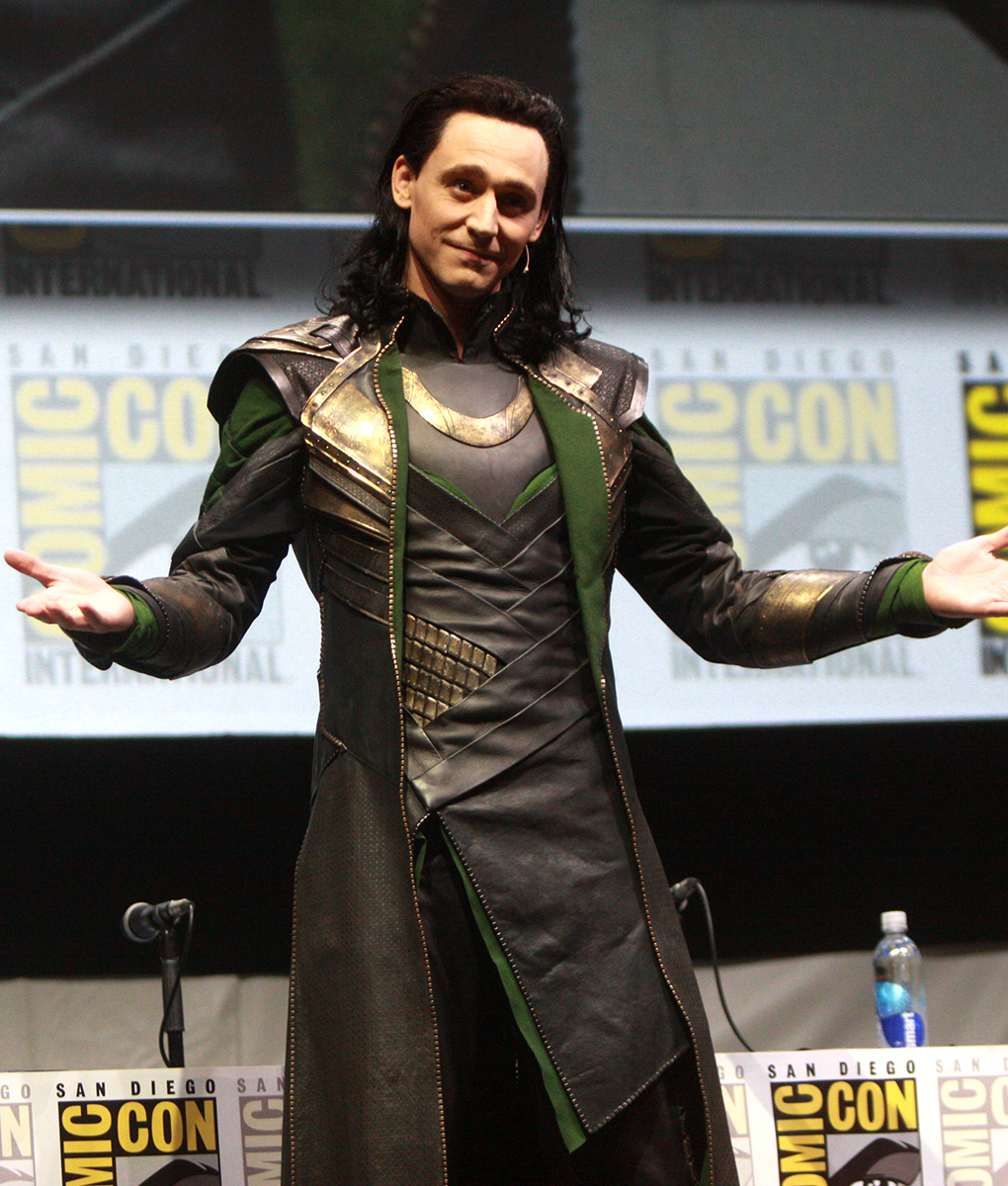 Loki Black Long Leather Coat