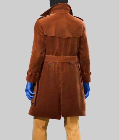 Payday 3 Dallas Brown Trench Coat-Back