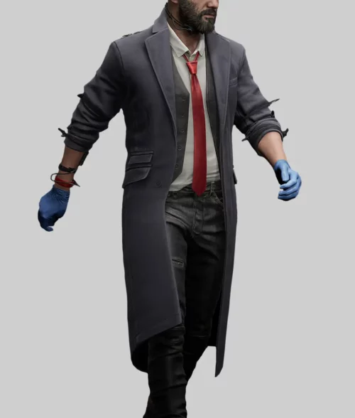 Payday 3 Hoxton Grey Trench Coat