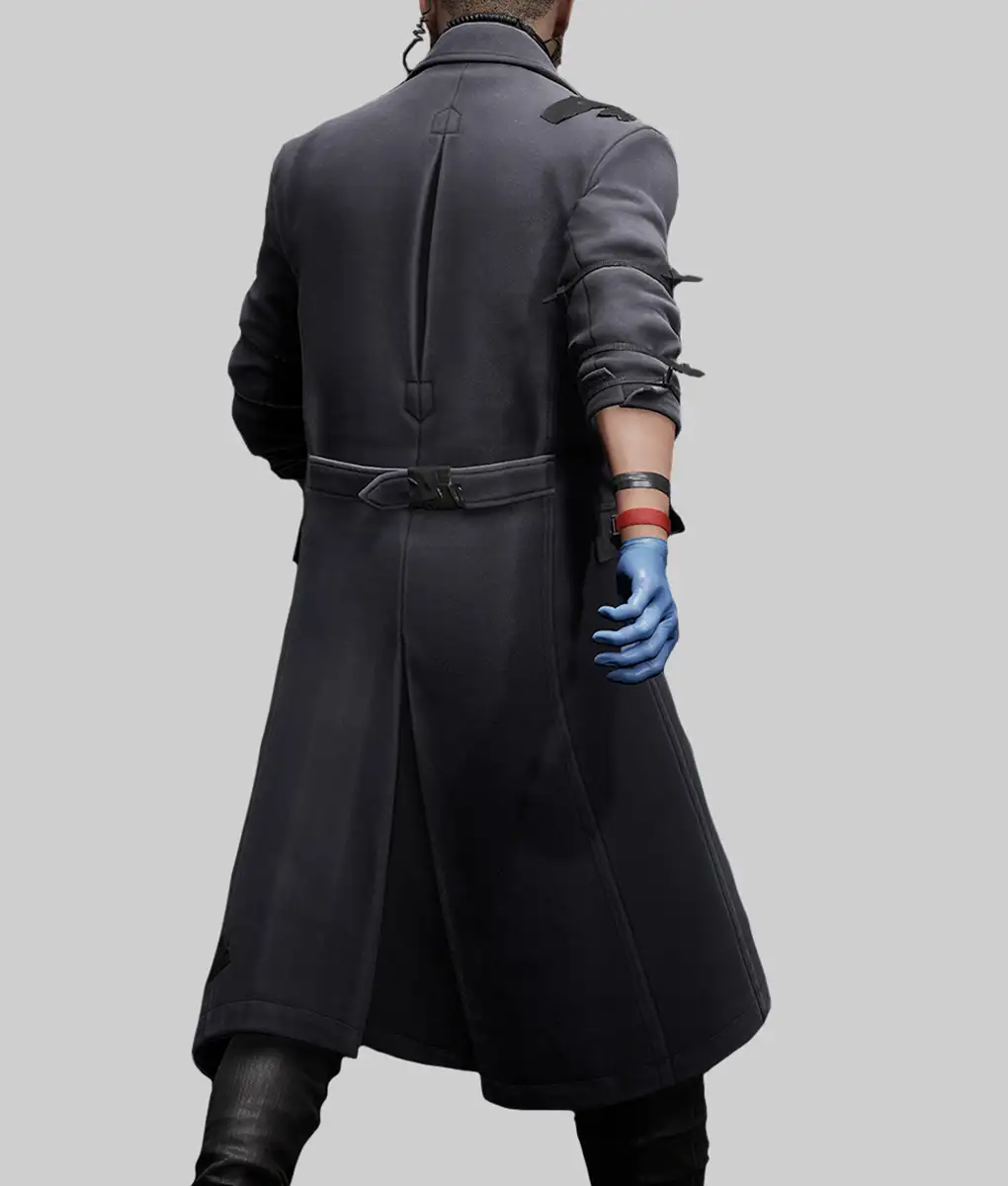 Payday 3 Hoxton Grey Trench Coat