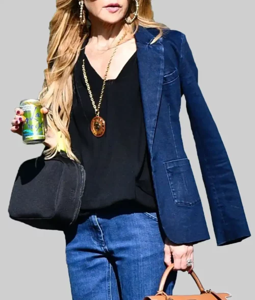 Rachel Zoe Blue Denim Blazer