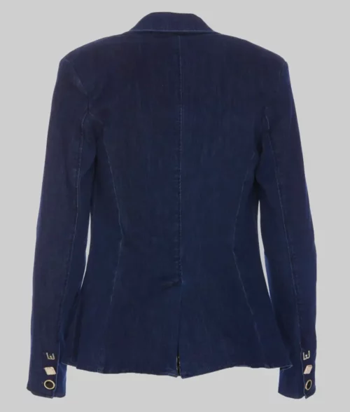 Rachel Zoe Blue Denim Blazer