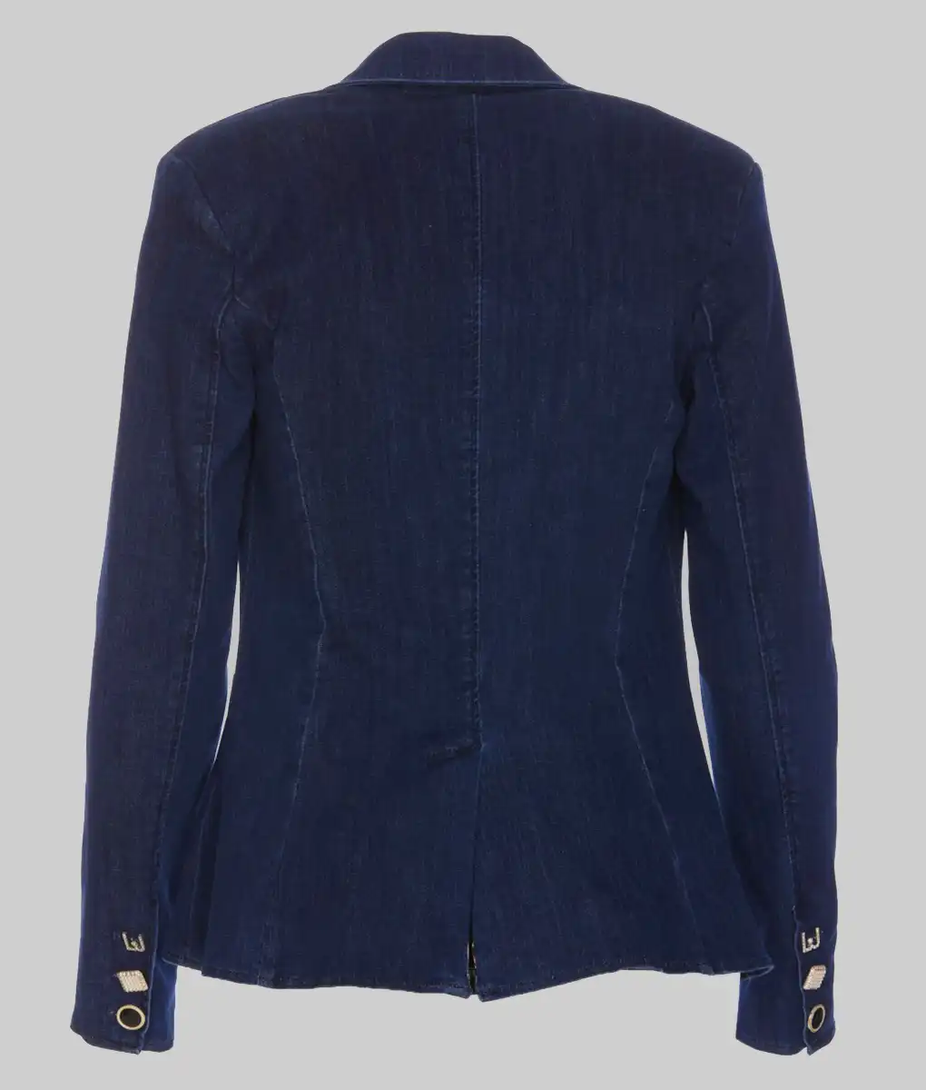 Rachel Zoe Blue Denim Blazer
