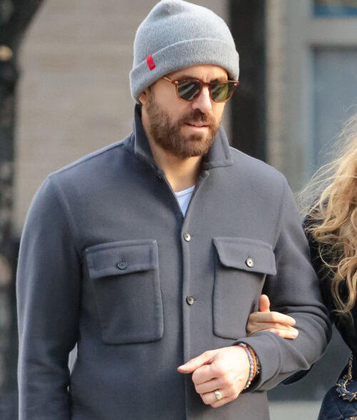Ryan Reynolds Grey Jacket