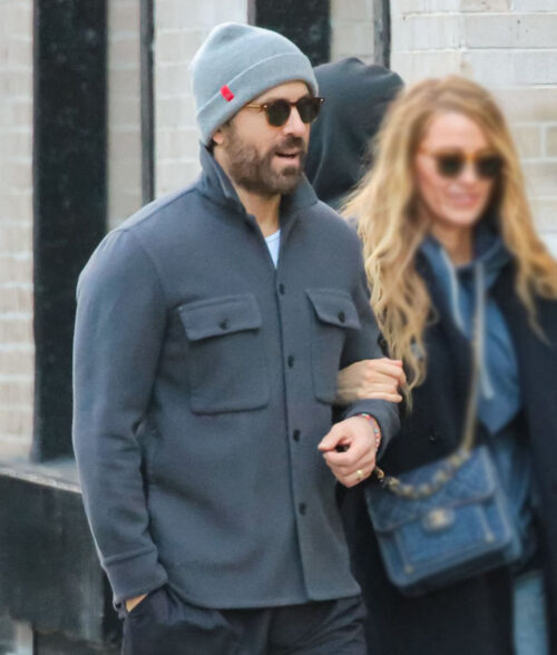 Ryan Reynolds Grey Jacket
