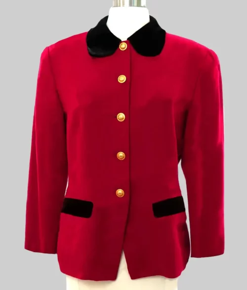 The Crown Princess Diana Red Jacket