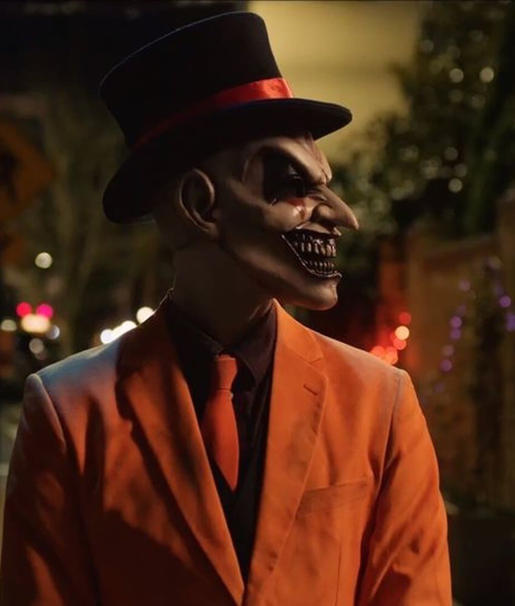 The Jester Michael Sheffield Orange Suit