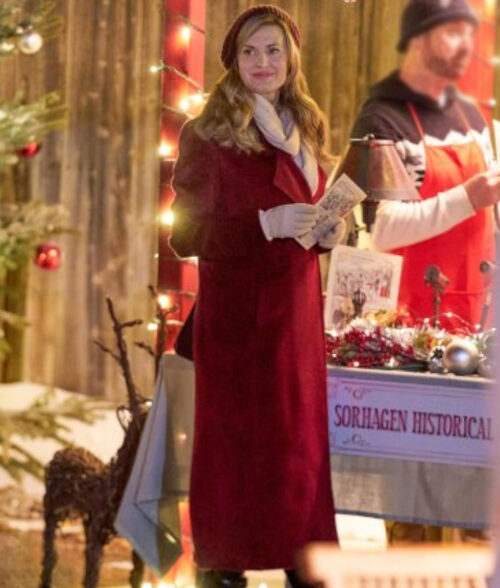 A Not So Royal Christmas Charlotte Red Coat