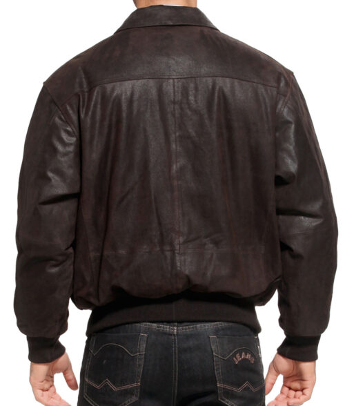 Air Force A2 Flight Brown Bomber Jacket