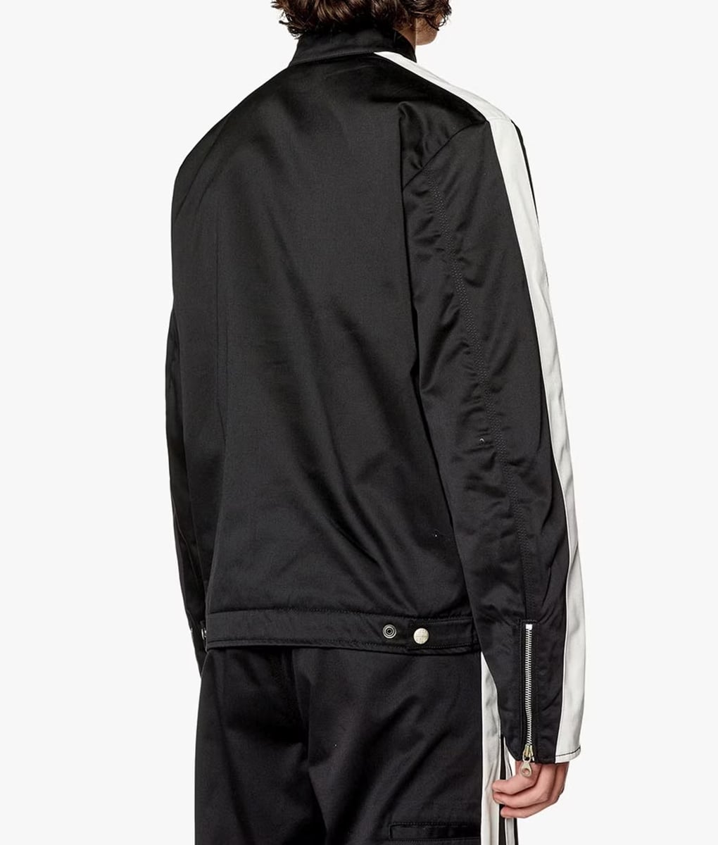 BTS Jungkook 3D Black Stripped Jacket