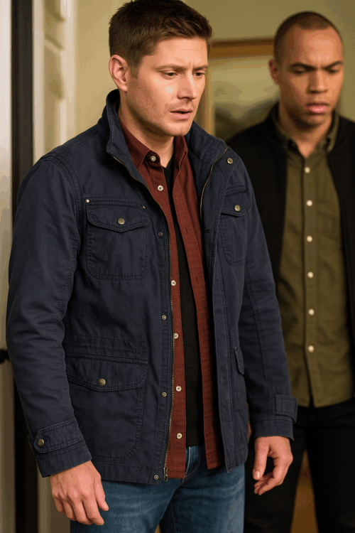 Dean Winchester Blue Jacket Dean Supernatural Jacket The