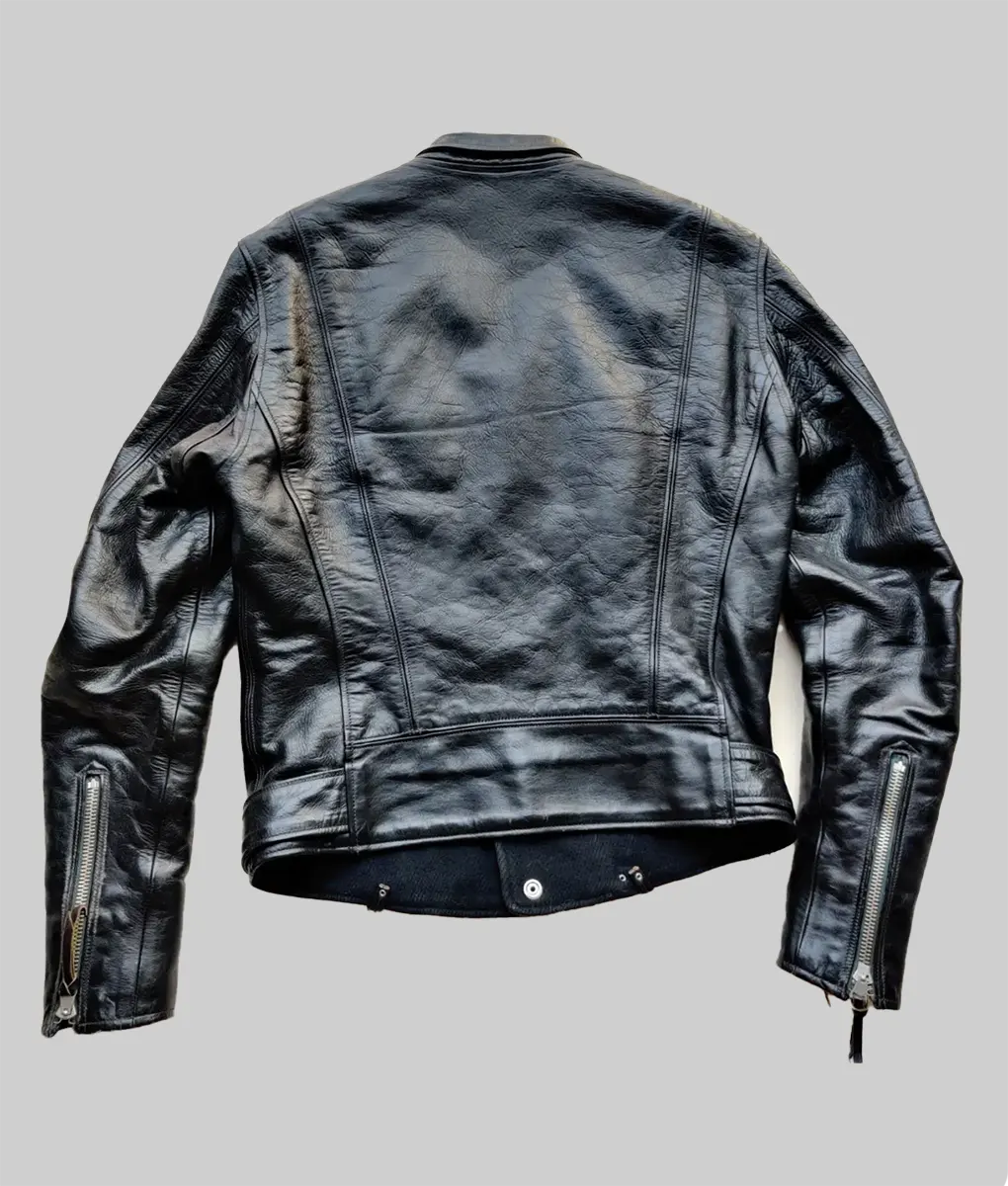 Jason Momoa Aquaman Premiere Black Leather Jacket