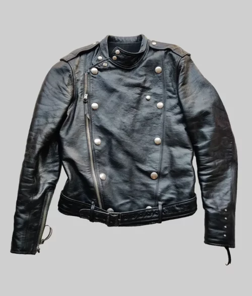 Jason Momoa Aquaman Premiere Black Leather Jacket