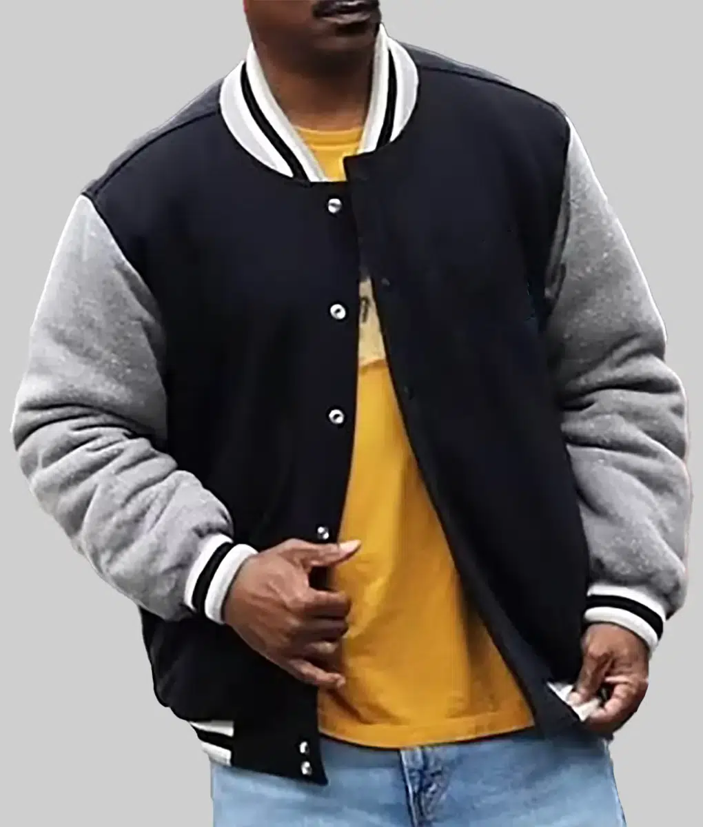 Beverly Hills Cop Detroit Lions Letterman Jacket