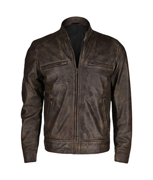 Chicago P.D Hank Leather Jacket - Clearance Item