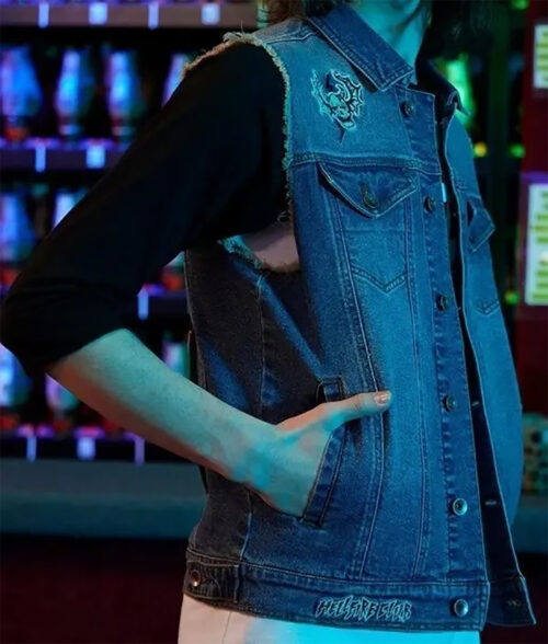 Stranger Things Our Universe Eddie Denim Vest