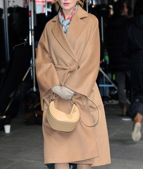 Babygirl Nicole Kidman Brown Coat