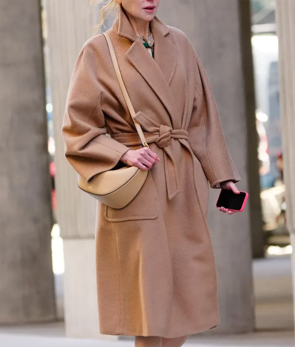 Babygirl Nicole Kidman Brown Coat