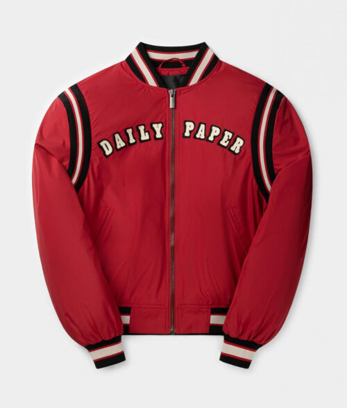 Chance the Rapper Red varsity Jacket