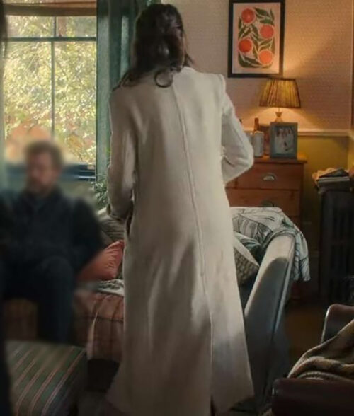 Fool Me Once Maya Stern Michelle Keegan White Trench Coat