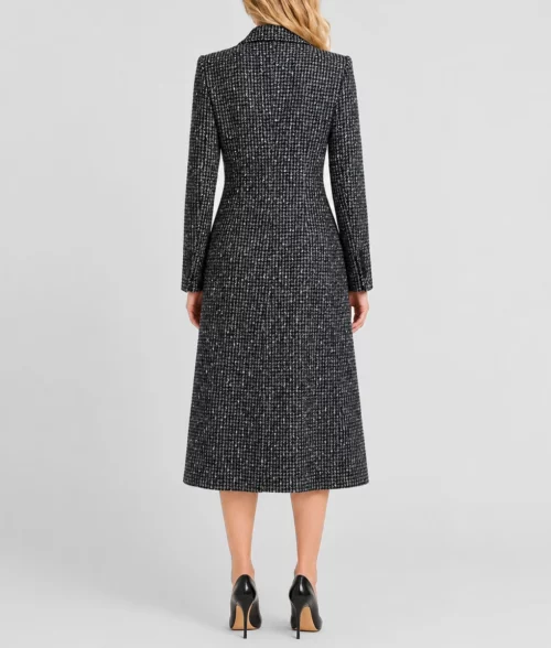 Fool Me Once Maya Stern Trench Coat - Back