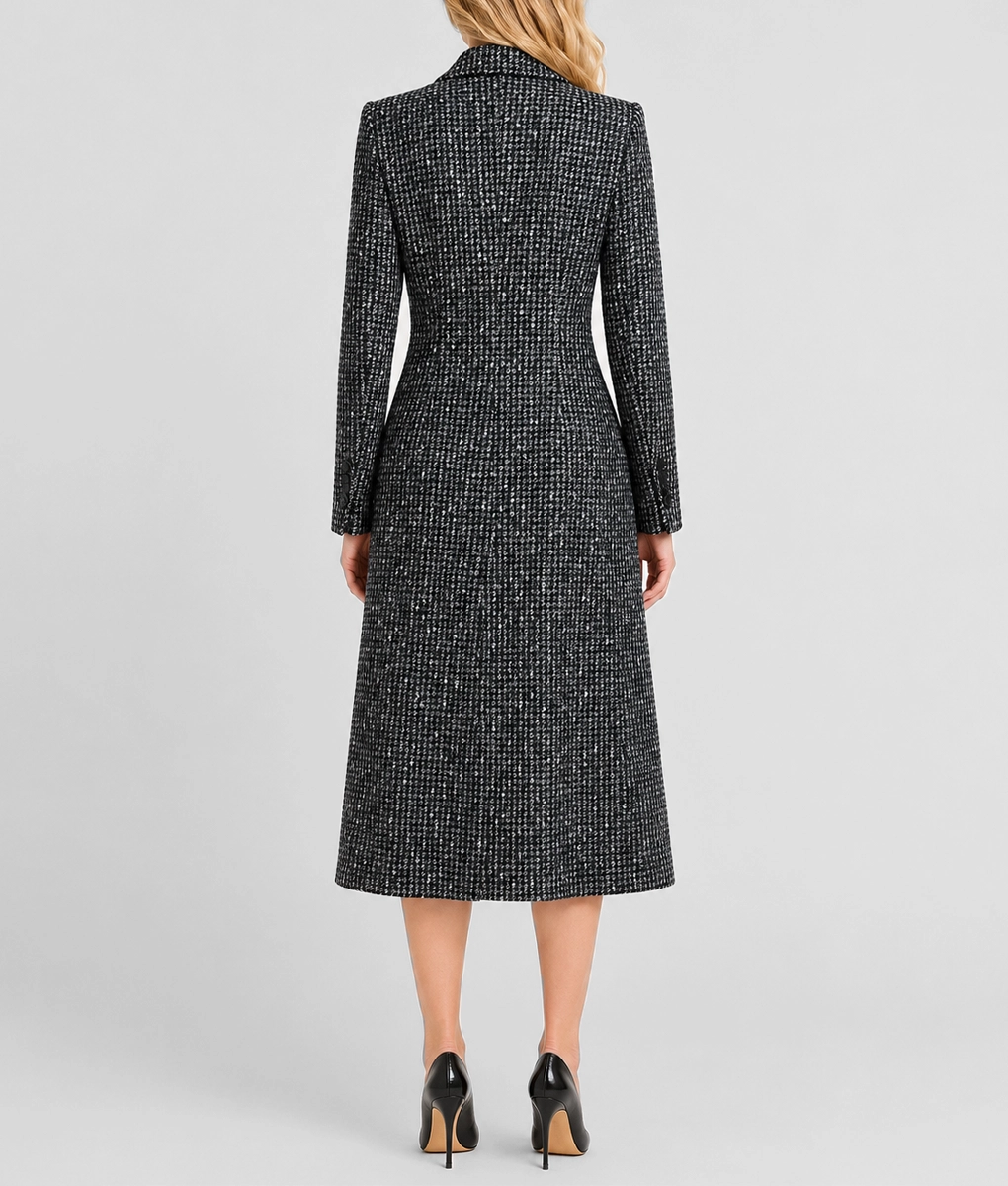 Fool Me Once Maya Stern Trench Coat - Back