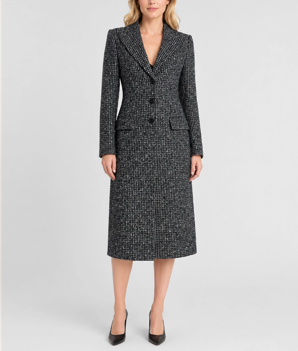 Fool Me Once Maya Stern Trench Coat - Front