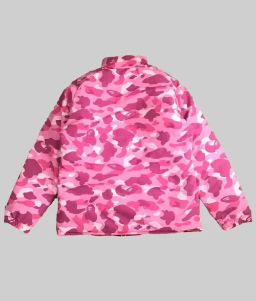 Juice WRLD Pink Camo Puffer Jacket