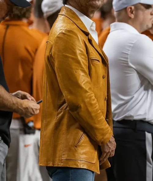 Matthew McConaughey Leather Jacket - Right