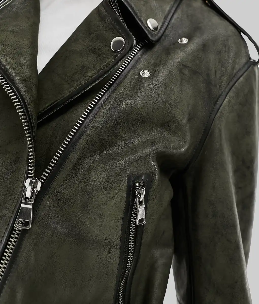 Molly Mae Biker Leather Jacket