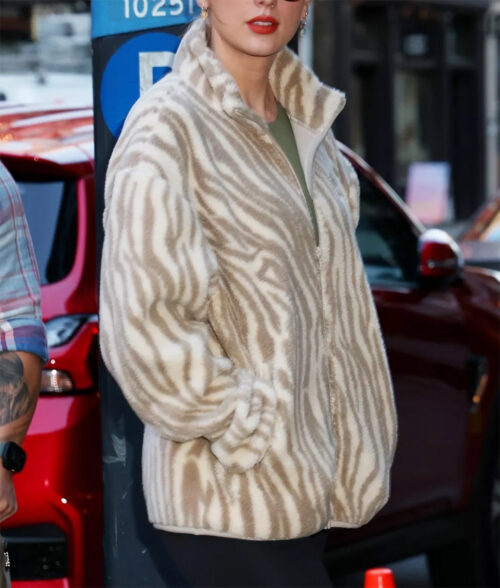 Taylor Swifts Graphics Animal Polar Fur Jacket - Taylor Swift Animal Fur Jacket | Women's Fur Jacket