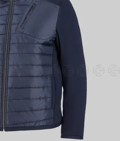 Tracker Justin Hartley Blue Puffer Jacket