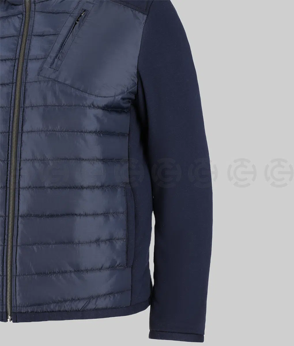 Tracker Justin Hartley Blue Puffer Jacket