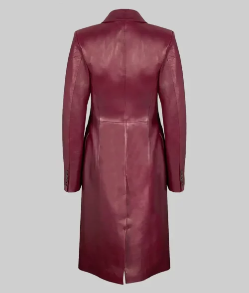 red mini dress leather Faux Leather Mini Dress main image 1