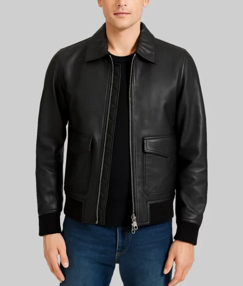 A2 Leather Jacket - A2 Bomber Jacket | TLC