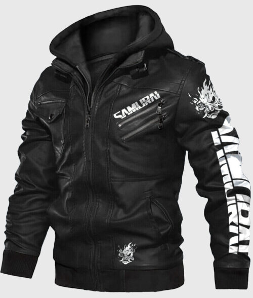 Cyberpunk 2077 Black Samurai Jacket - Cyberpunk 2077 black
