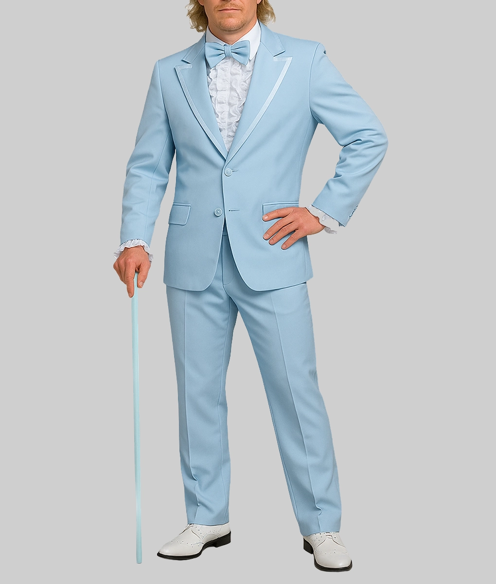 Dumb and Dumber Suits Blue-FrontView