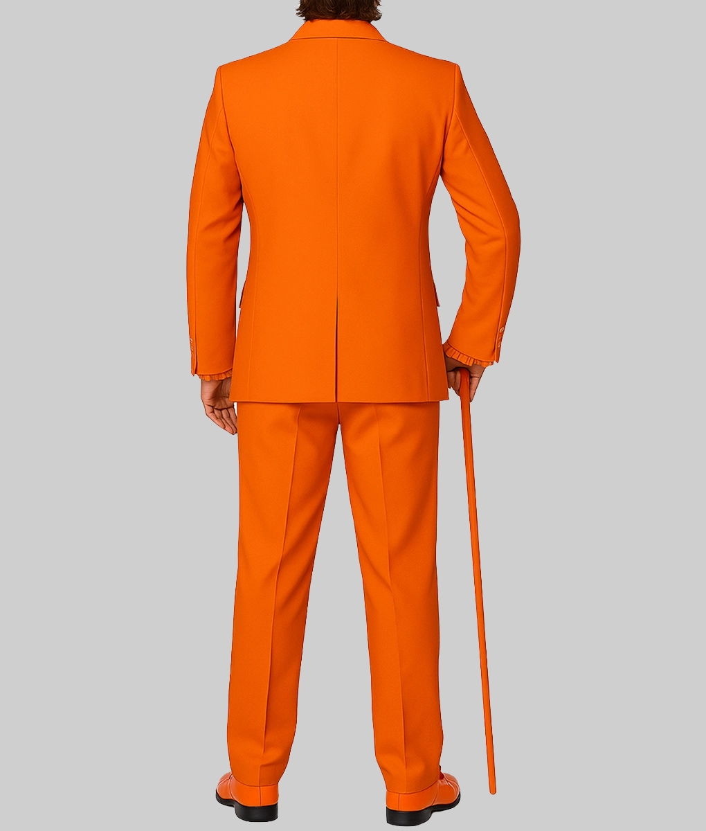 Dumb and Dumber Suits-Orange-BackView
