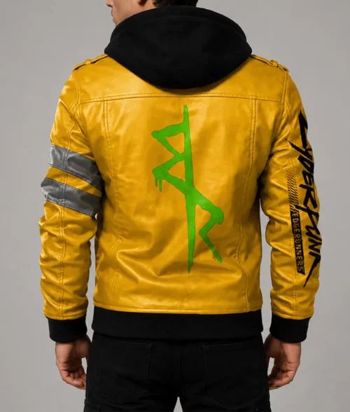Edgerunners David Martinez Jacket - Model Back