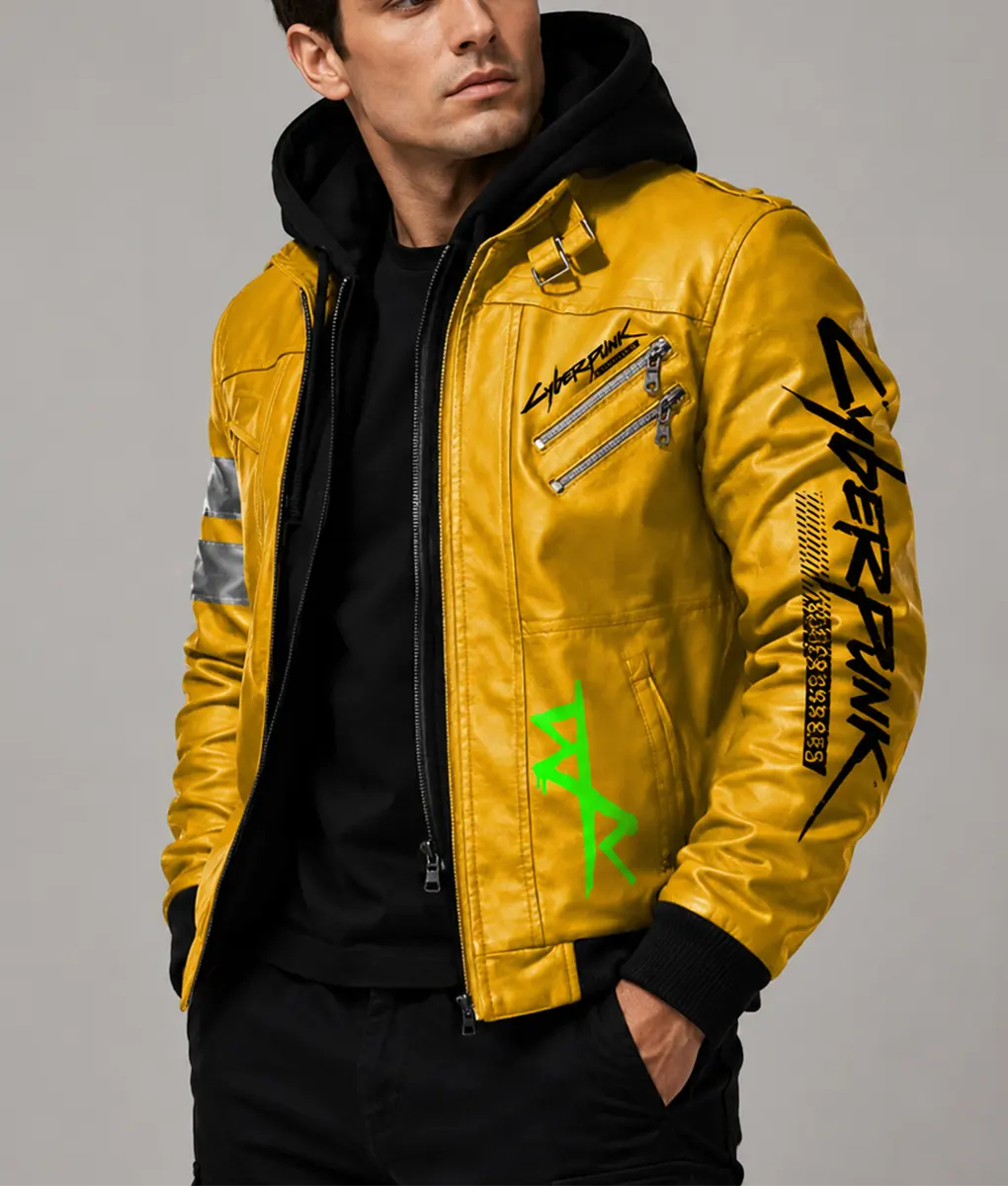 Edgerunners David Martinez Jacket - Model Front
